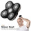 WOVTE Shaver Head Replacement Blade for Skull Shaver 4