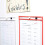 WOVTE Clear Dry Erase Pockets Plastic Sleeves 10 Pack 2