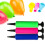 Pompe à ballons portable en ABS à double action 3