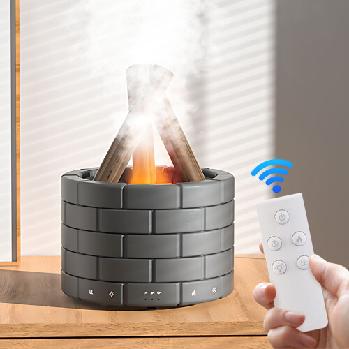 Campfire Flame Humidifier with Essential Oils 300ml 1