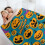 Halloween flannel throw blanket ghost skeleton pumpkin 4