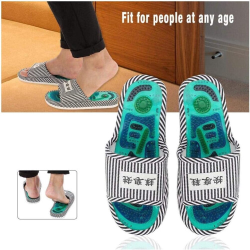 Acupressure Massage Slippers Reflexology Sandals with 1