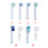 Electric Toothbrush Cover Protective Cap Clear 8 pcs 4