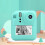Câmera Mini Infantil RFUGUG para Selfie - Rosa, Azul e Verde - 32GB 2