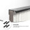 Cabinet Pulls Black Golden Invisible 4 pcs 5