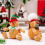 Gingerbread Man Plush Doll Soft Stuffed Sitting Cookie 7