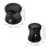 4Paren Zwarte Obsidiaan Oor Pluggen Design Draagcomfort 2