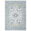 Boho Area Rug Blue 4 x 6 ft Machine Washable Non-Slip 2