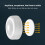LED puck light with remote, 16colors, 10brightness 6