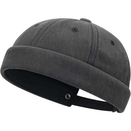 Docker cap, men's docker cap, sailor cap, brimless cap