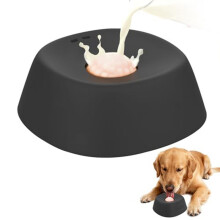 Slow-feeding dog bowl, suitable for liquid treats, non-slip, suitable for large, medium & small dogs – for broth or yogurt