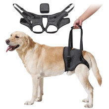 Dog safety harness, support harness for the hind legs of large dogs, lifting harness for dogs, dog walking aid, ideal for older dogs with ar