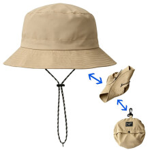 Bucket hat, sun hat for women and men, waterproof bucket hat with chin strap (UV protection summer hat, foldable and quick-drying, lightweig
