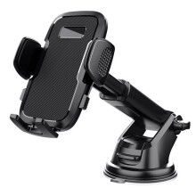 Smartphone holder, car phone mount, universal phone holder (up to 7 inches, 360 rotatable), car mount, car phone holder, for dashboard or w