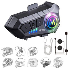 Motorradhelm Helm Headset,Motorrad Helm Bluetooth Headset,Motorrad Intercom Headset