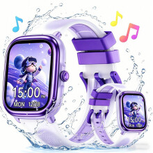 Kids Smartwatch for Boys and Girls (IP68 Waterproof Fitness Activity Tracker Watch, Heart Rate Sleep Monitor, 20+ Sports Modes, Pedometer, A