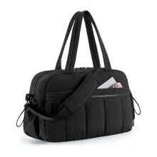 Travel bag Puffer travel bag, sports bag women's 24L weekender diaper bag (water-repellent travel bag hand luggage gym bag clinic bag birth