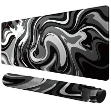 Mousepad Large mousepad 80x40 cm Gaming desk mat with stitched edge, desk mat for keyboard and mouse with non-slip base