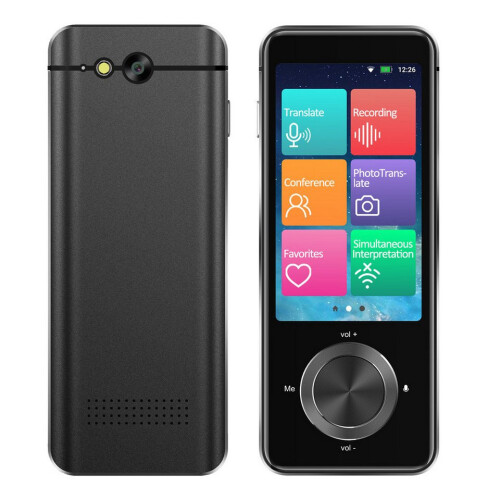 Language Computer Electronic Translator Multifunctional Language Translator, for 130 languages with touchscreen and offline function, Blueto