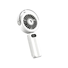 Handventilator Tragbarer Handventilator mit Sprühnebelfunktion,Leistungsstark, persönlicher Kühlventilator mit Wassersprühfunktion (4000 mAh)