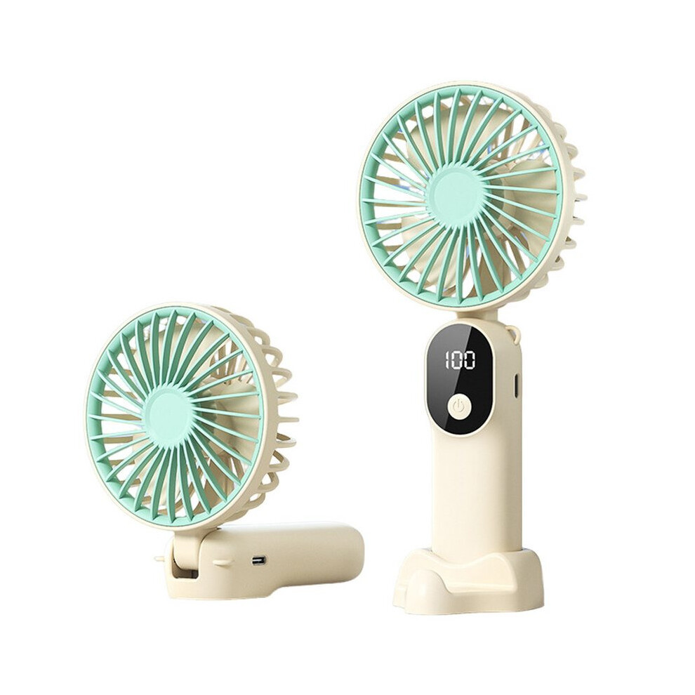 Handheld Mini Fan, Rechargeable, Small Pocket Fan, with 6 Speed Settings, Foldable USB Fan for Office-image-OPC-PWHW88C-NEW