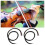 Violin bow hair tail 2 pcs 2