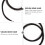 Violin bow hair tail 2 pcs 6