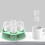 Love Heart Ice Cube Tray Silicone 4-Piece Set 8