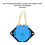 DC 24V Peristaltic Dosing Pump Blue 24mm ID 8