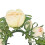Artificial Green Rose Wreath Candle Holder 12-inch 5