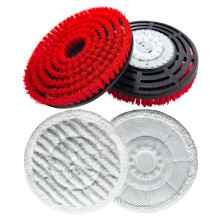 Brosse de Rechange pour Balai Vapeur pour S7000 S7001 S7020 S7005 S8021 S8001, TĂŞte de Brosse et Tampon de Polissage Abrasif