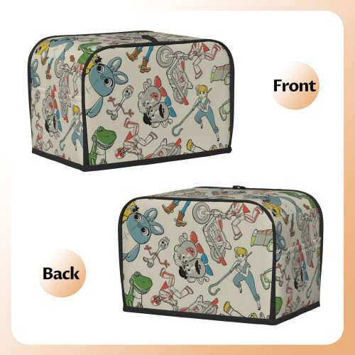 Toy Story toaster cover 2-slice polyester dust and 1