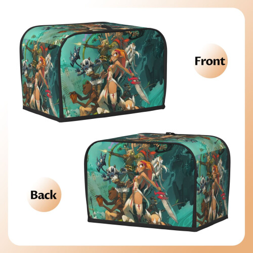 Wakfu toaster cover 2-slice polyester dust and fingerprint 1