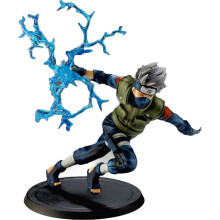 22 cm große Anime-Actionfiguren, Naruto-inspirierte Kakashi- und Sasuke-PVC-Spielfiguren für Sammler und Fans