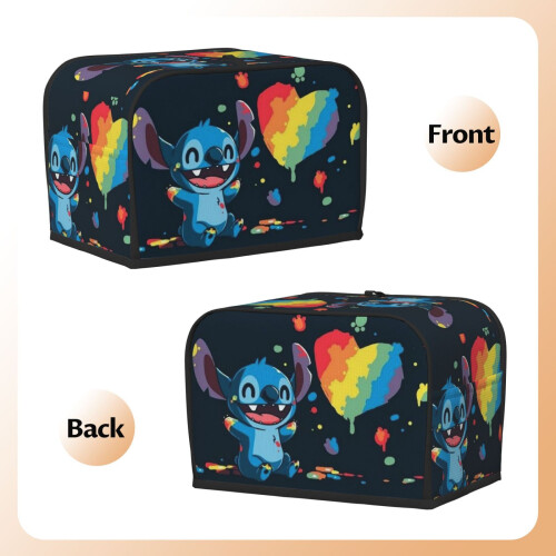 Stitch Toaster Cover 2-Slice Polyester Dust and Fingerprint 1