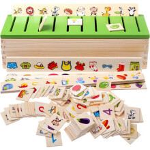 Montessori-Sortier- und Stapelspiel aus Holz für Kinder, Lernspielzeug für frühkindliche Bildung und Feinmotorik