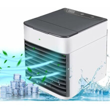 Mobiles Mini-Klimagerät, tragbar, verstellbar, mit drei Funktionen, 790 W, Weiß, Klasse A