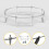 REBEL ACTIVE TRAMPOLINE PRO 8FT/244CM 2