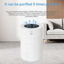 Pour Mijia Air Purifier 5S, Accessoires de Remplacement, Filtre Antibactérien et Élimination Du Formaldéhyde