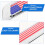 2St Metaal Auto Emblemen Amerikaanse Zelfklevend 3D Stickers 4