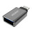 UNITEK Y-A025CGY cable interface/gender adapter USB Type-C USB Type-A Metallic 1