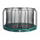 Trampoline Premium Ground Combo 427 cm green 1