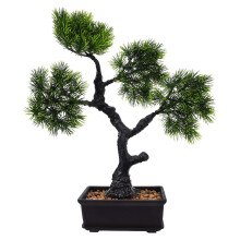 1Decoratieve Bonsai Boom Plastic Plant Voor Binnenruimte