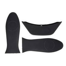 3Set Siliconen Handvat Covers Voor Gietijzeren Pannen