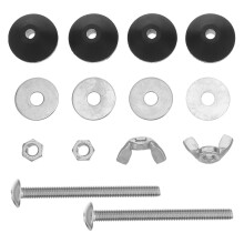 2Sets Wc Scharnierbouten Kit Voor Snelle Vervanging En Montage