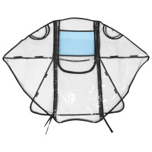 1Duidelijke Regenhoes Buggy, Waterdicht En Eenvoudig Te Monteren