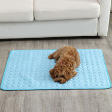 Koelmat voor huisdieren (honden en katten), antislip koelbed voor binnen en buiten, 70 x 100 cm