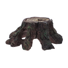 1Resin Boomwortel Ornament Vis En Schildpad Tank