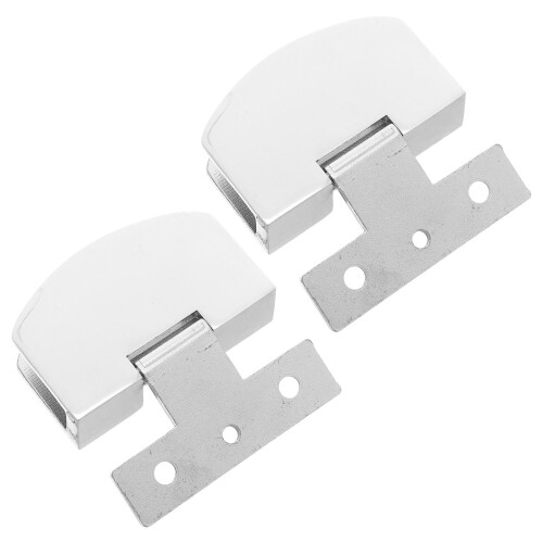 2St Scharnierclips Voor Glazen Kastdeuren