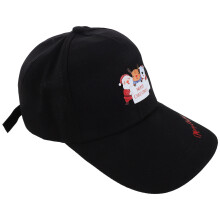 1X Unisex Kerst Baseball Cap Met Ademende Stof En Verstelbare Band